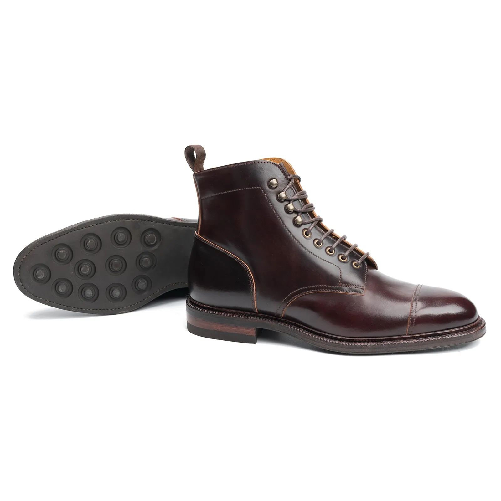 101200 - BURGUNDY HORWEEN SHELL CORDOVAN - E