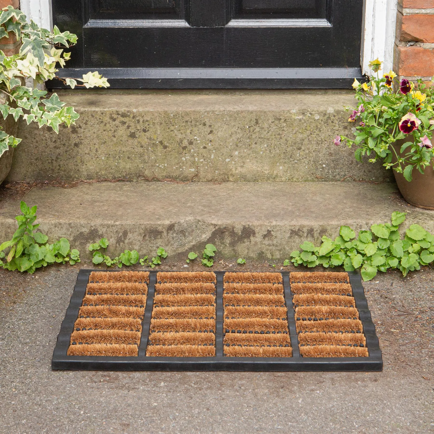 60cm x 40cm Heavy Duty Scraper Door Mat - By Nicola Spring