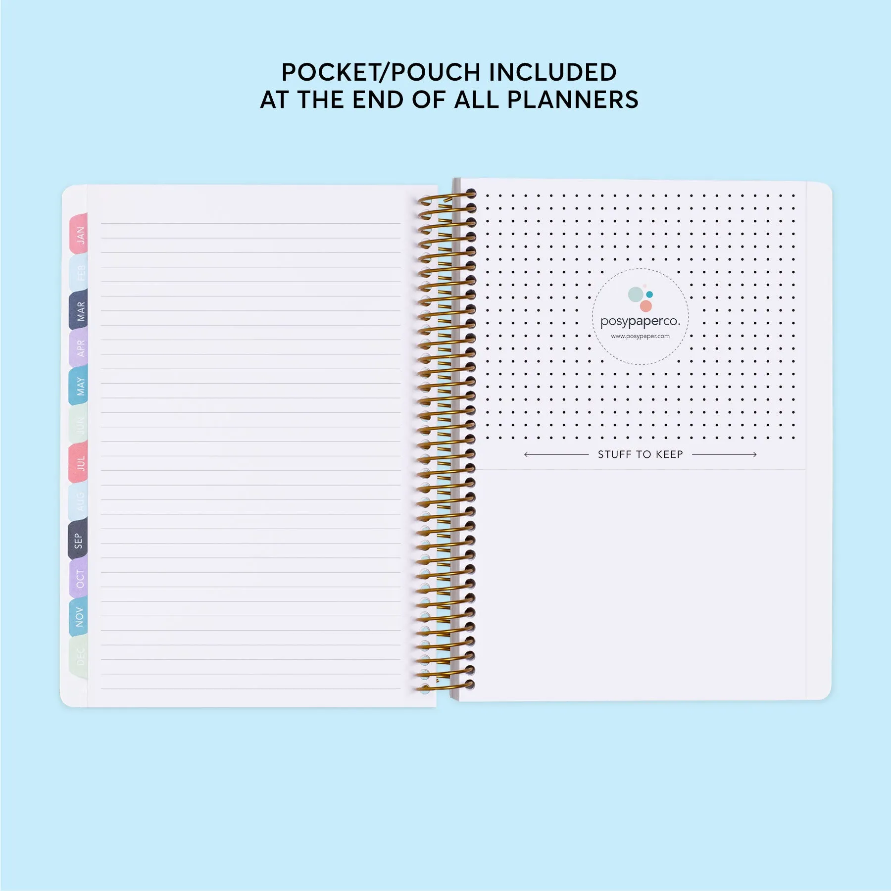 6x9 Fitness Planner - Space Galaxy Blue Purple
