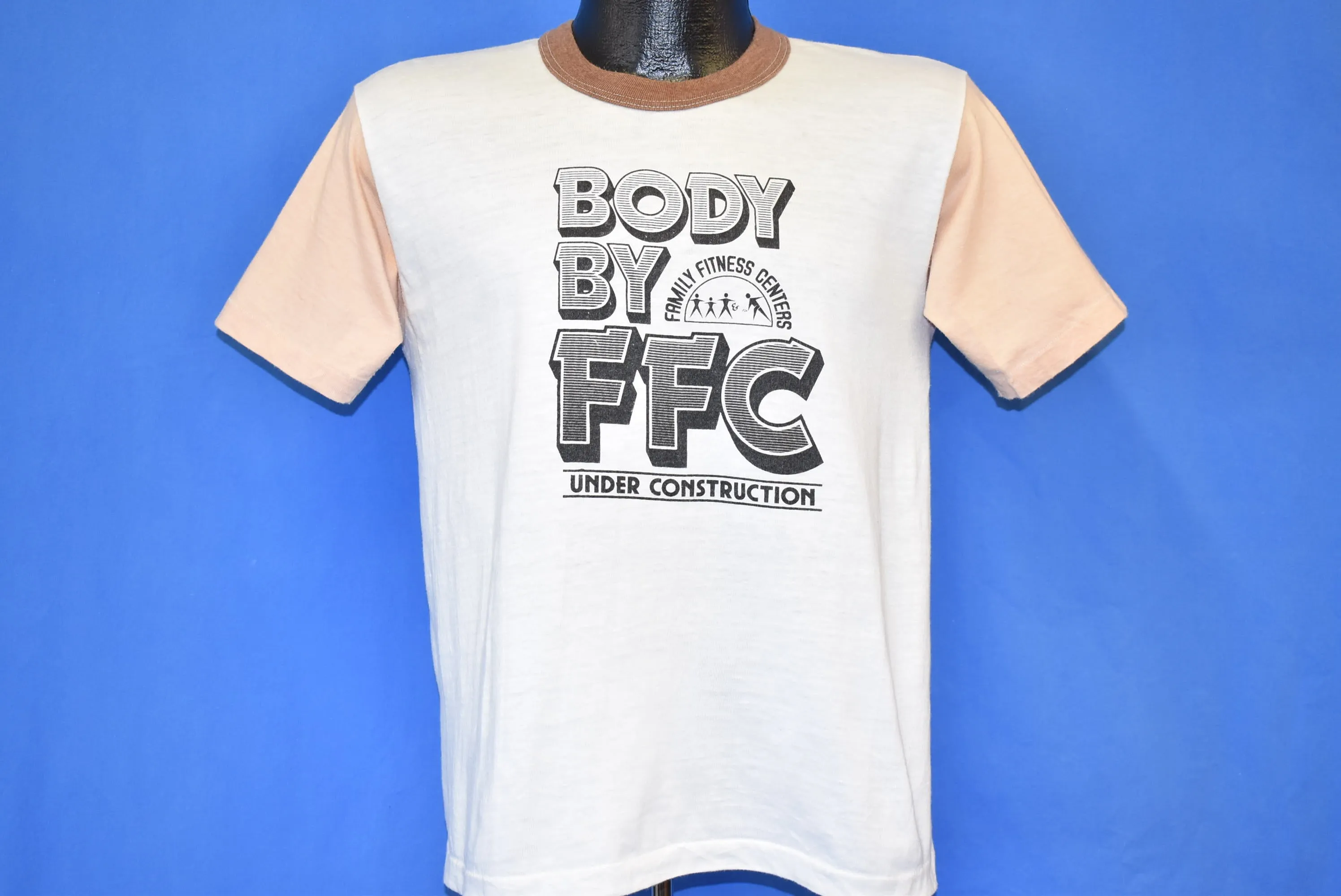 80s Body by FFC Family Fitness Under Construction t-shirt Medium