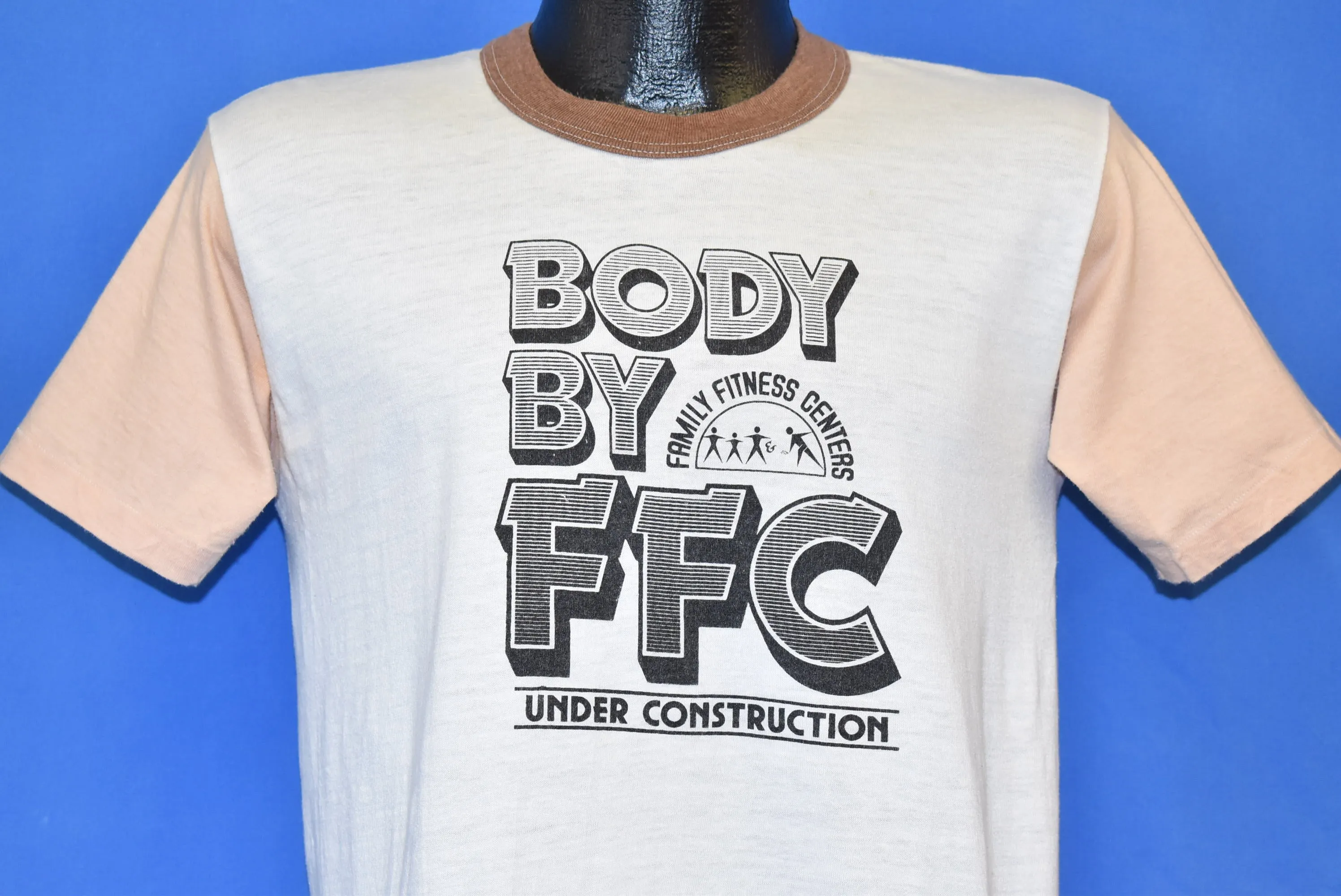 80s Body by FFC Family Fitness Under Construction t-shirt Medium