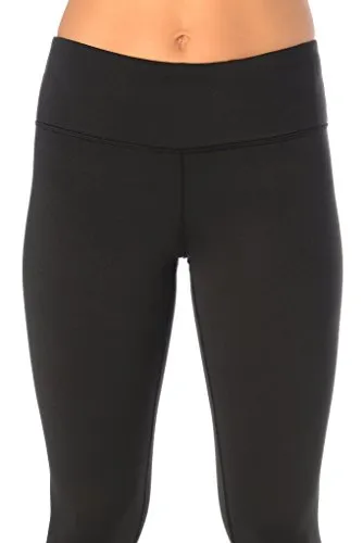 90 Degree By Reflex Fleece Lined Leggings - Yoga Pants - Black Medium