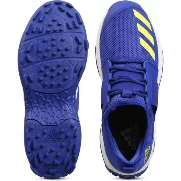 Adidas Cricup 23 Blue/Yellow Cricket Rubber Spike Shoes