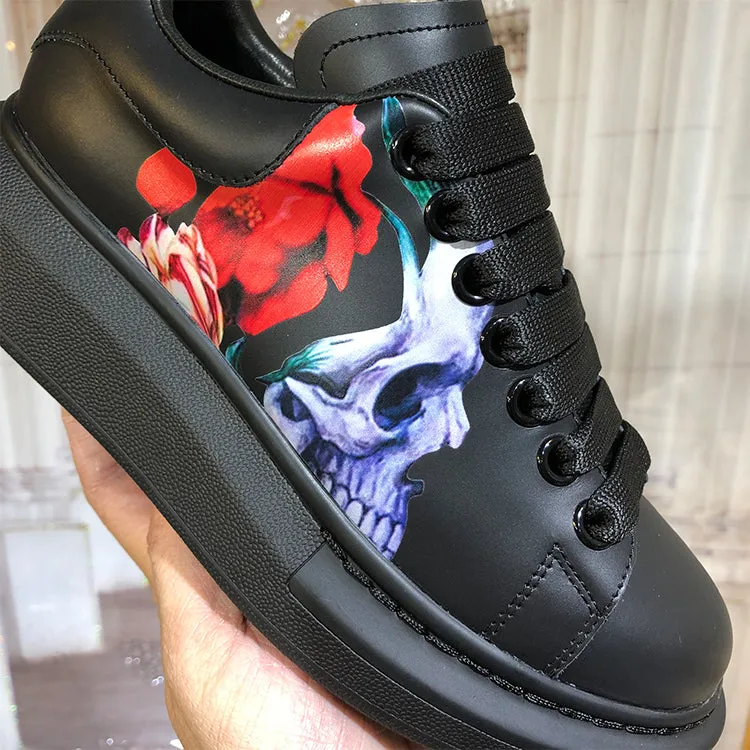 ALISANDRO MOQUEN MAI KUN 3D DESIGN LEATHER CHUNKY SOLE UNISEX SNEAKER