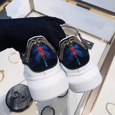 ALISANDRO MOQUEN MAI KUN 3D DESIGN LEATHER CHUNKY SOLE UNISEX SNEAKER