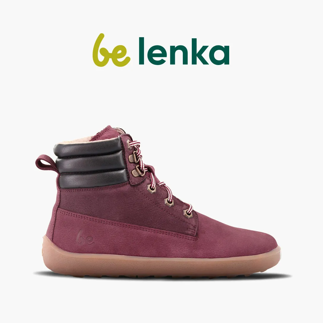Barefoot Boots Be Lenka Nevada Neo - Burgundy
