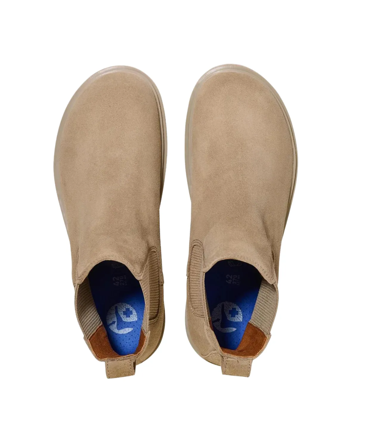 Birkenstock Highwood Suede Leather Taupe Mens Boots
