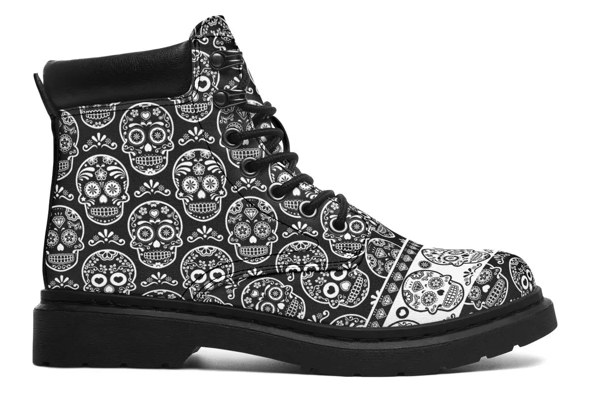 Black And White Skull