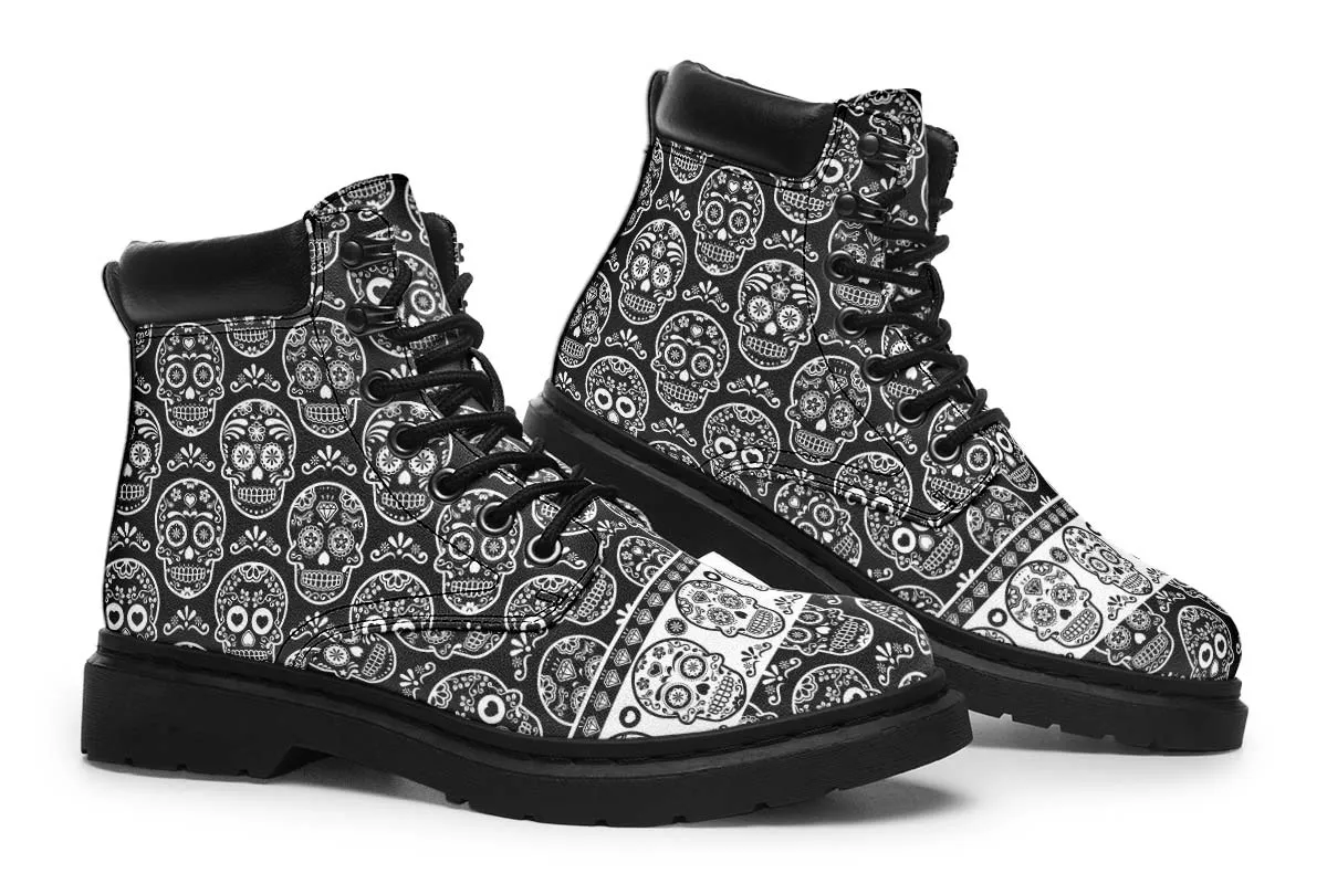 Black And White Skull