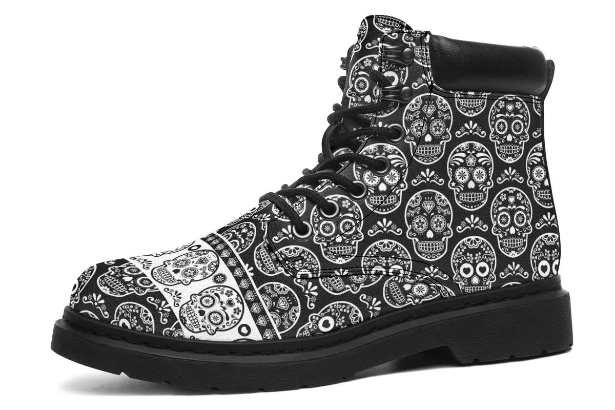 Black And White Skull