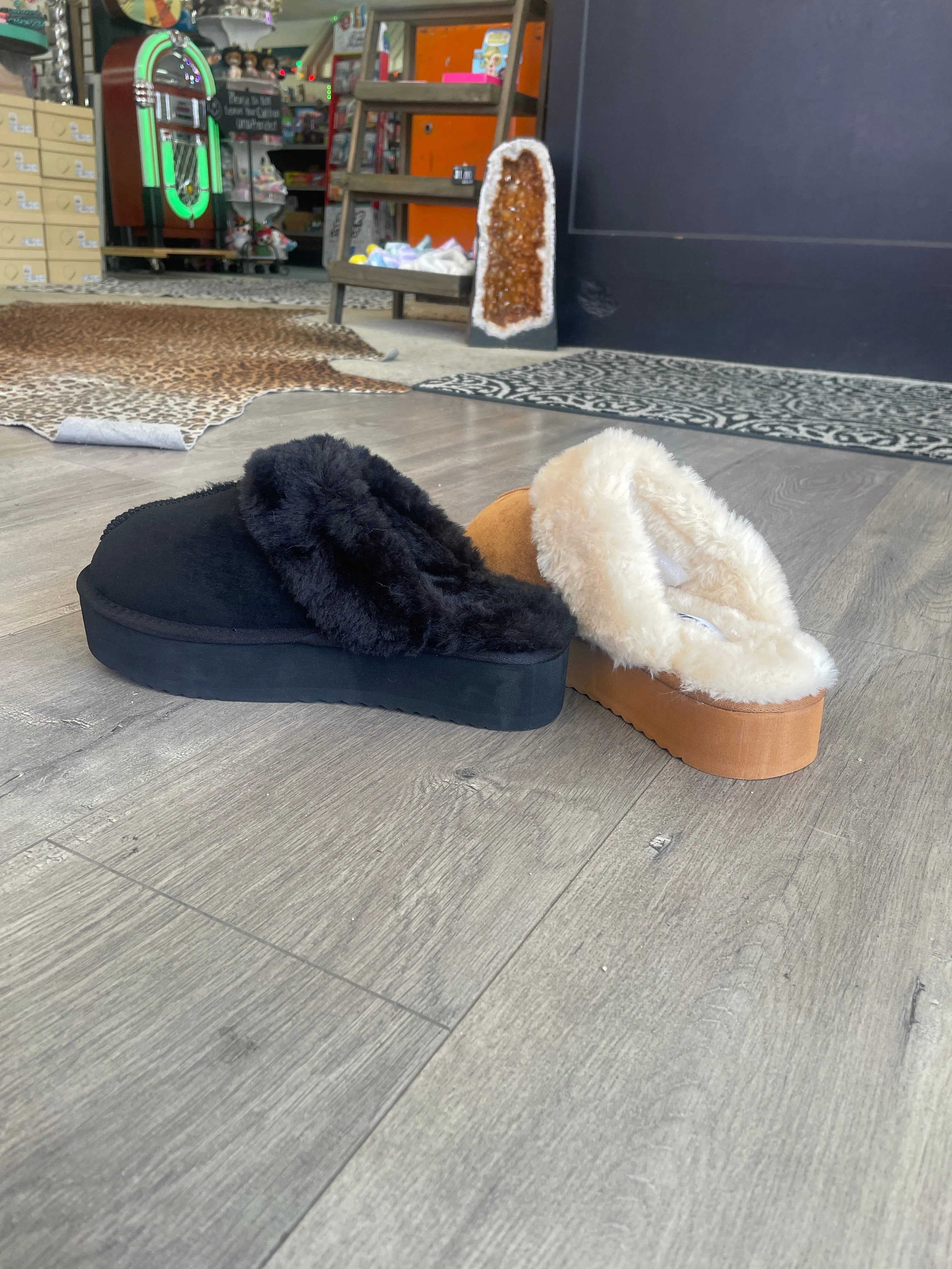 Black Darwin Slip On Casual Shoe