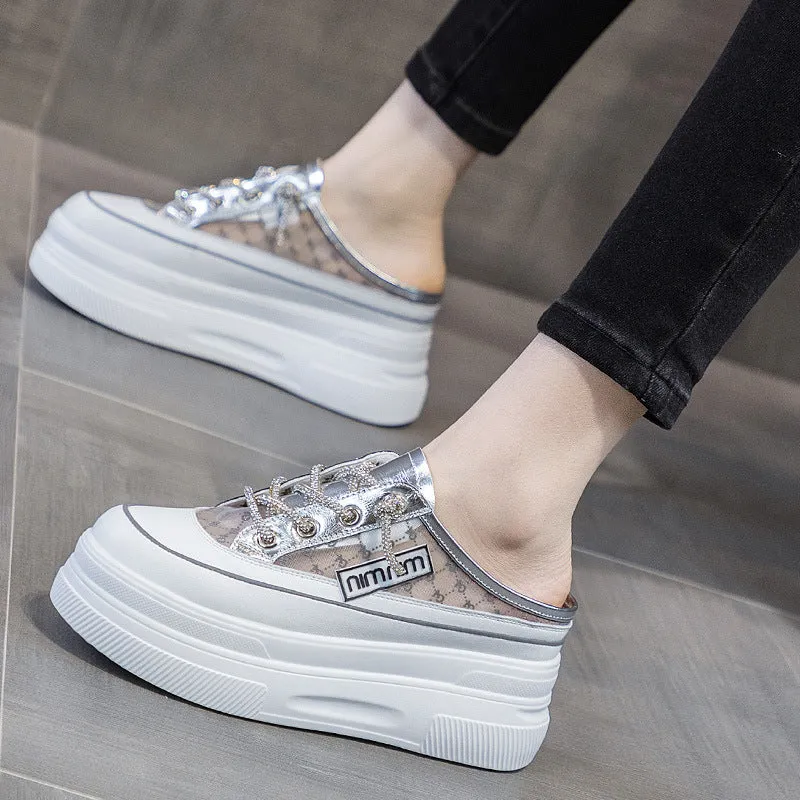 Casual Platform Muffin Mesh Shoes