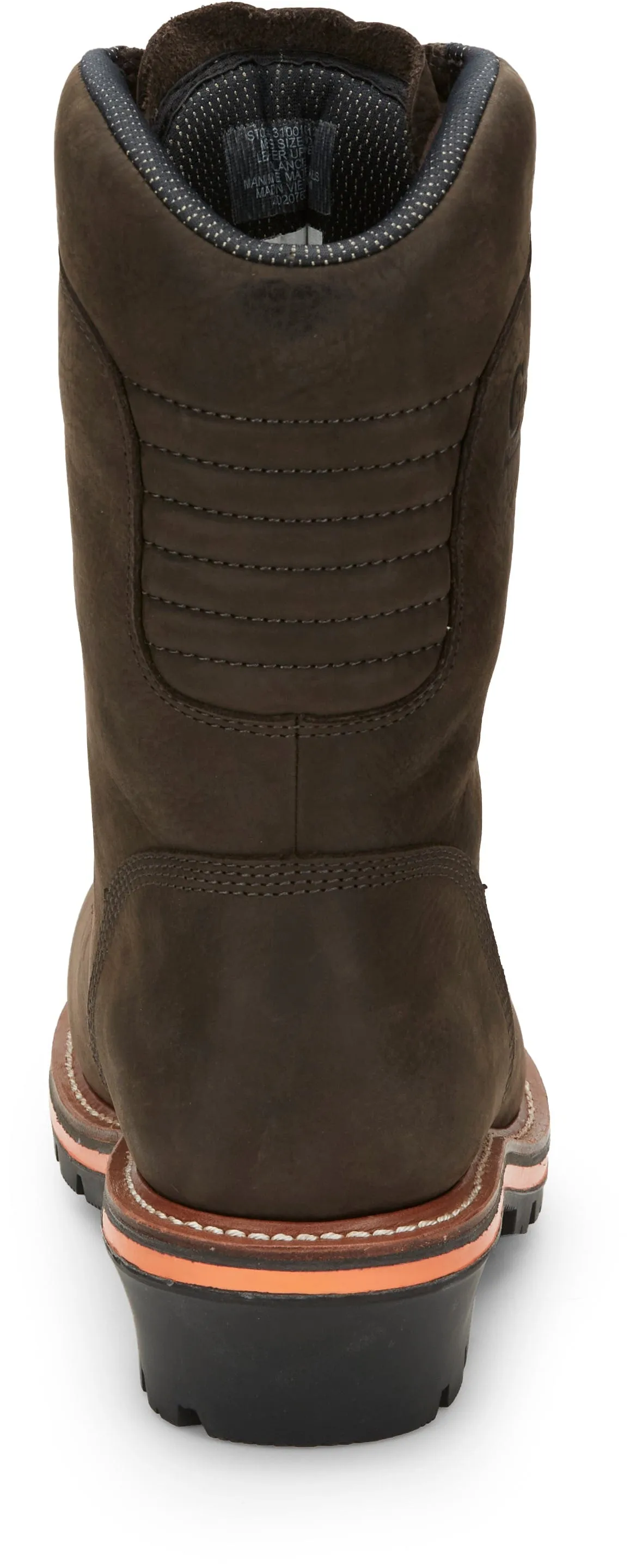 Chippewa Men's Thunderstruck Brown Waterproof Composite Toe Lace-Up Work Boots TH1031
