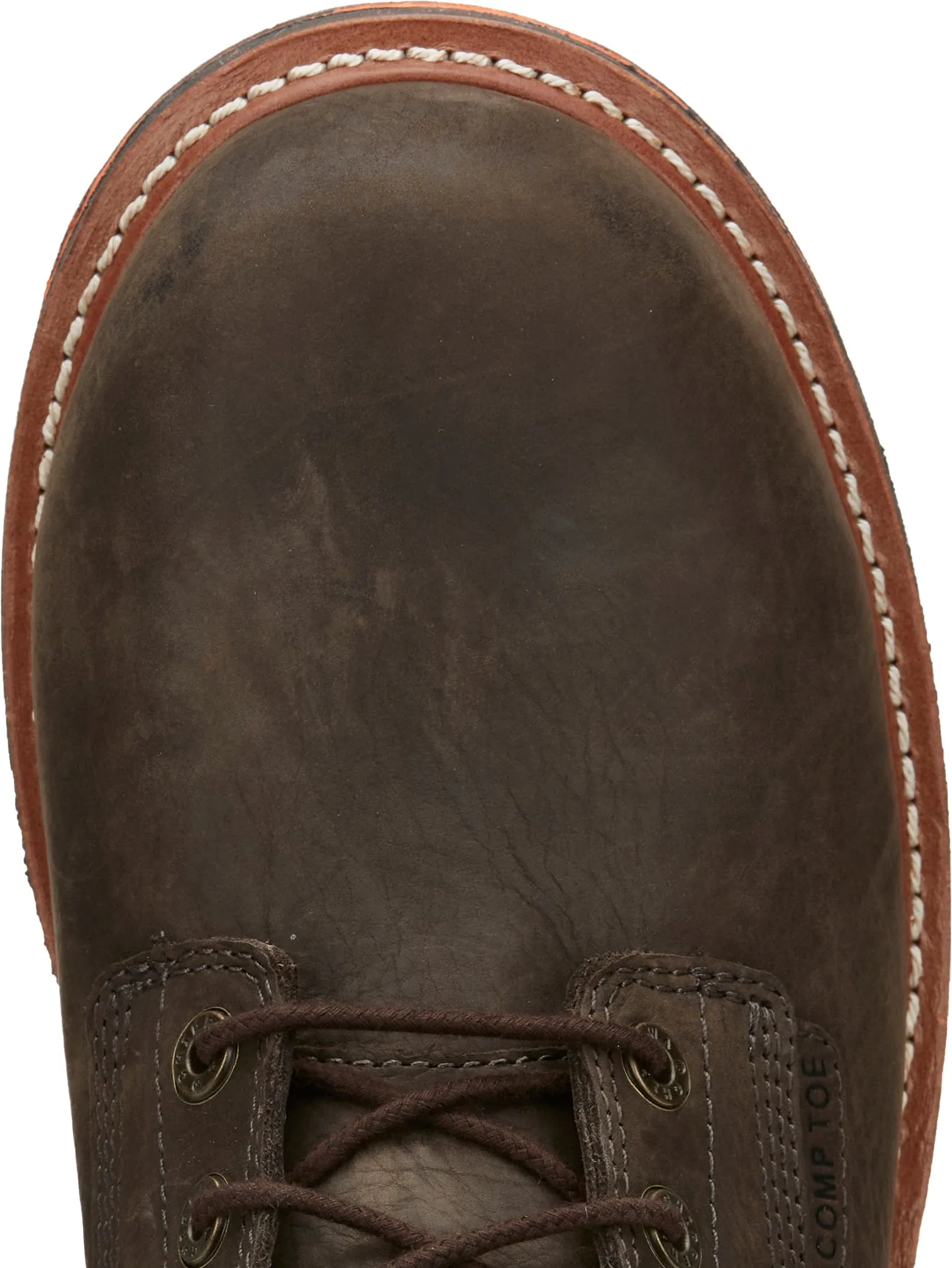 Chippewa Men's Thunderstruck Brown Waterproof Composite Toe Lace-Up Work Boots TH1031