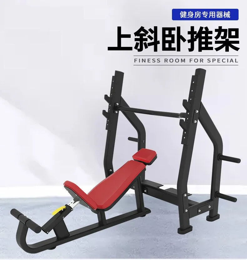 Commercial Home Exercise Machine Luxury Incline Bench Press Weight Gym Multifunctional Fitness Equipment