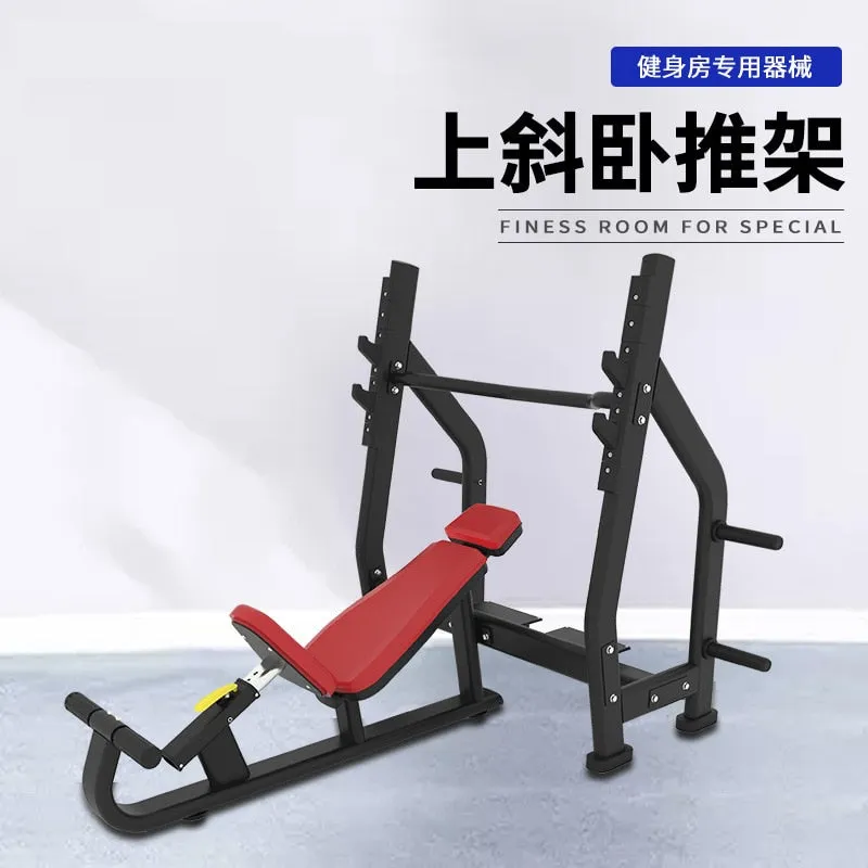 Commercial Home Exercise Machine Luxury Incline Bench Press Weight Gym Multifunctional Fitness Equipment