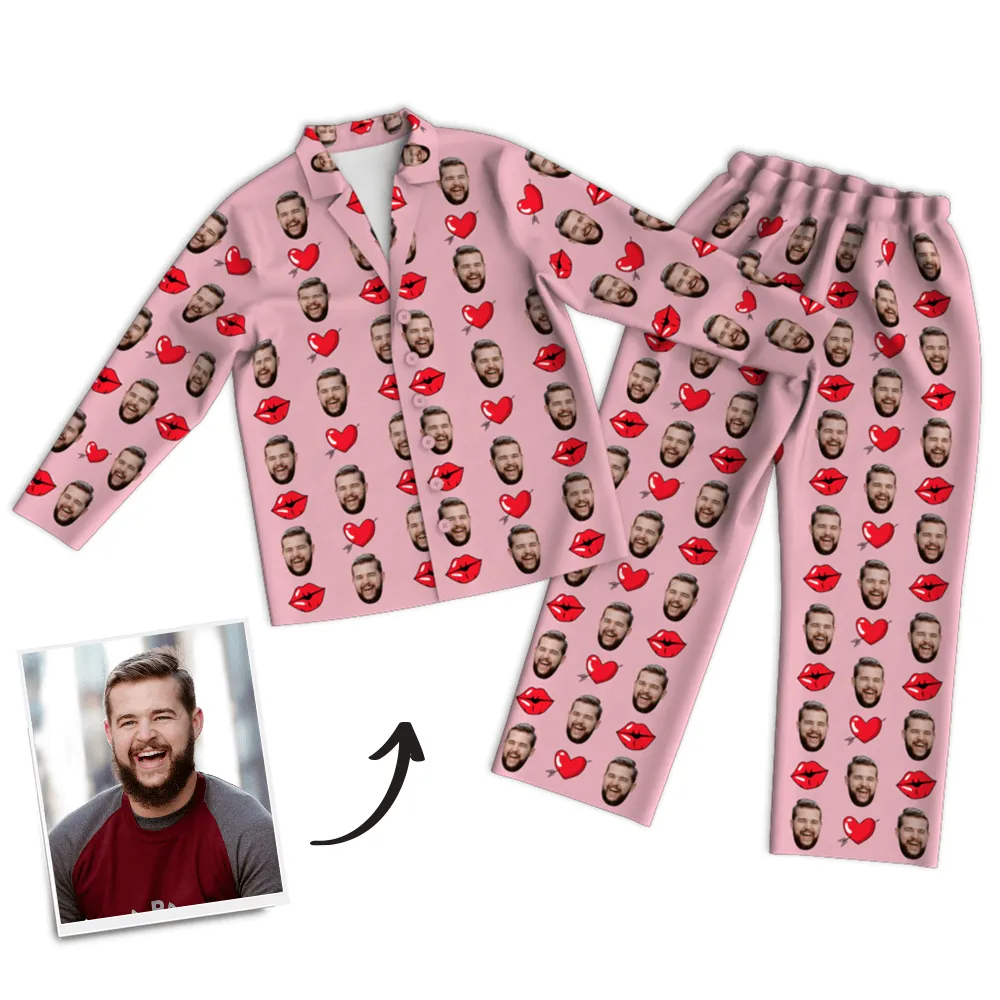 Custom Sleepwear Personalized Face Pajamas Gifts For Her