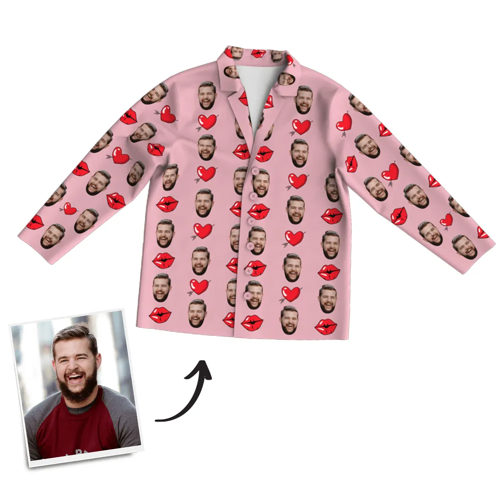 Custom Sleepwear Personalized Face Pajamas Gifts For Her