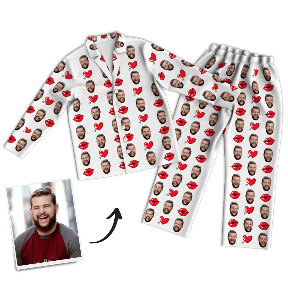 Custom Sleepwear Personalized Face Pajamas Gifts For Her