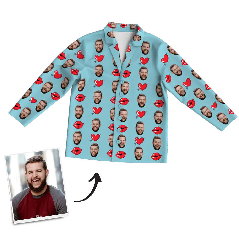 Custom Sleepwear Personalized Face Pajamas Gifts For Her