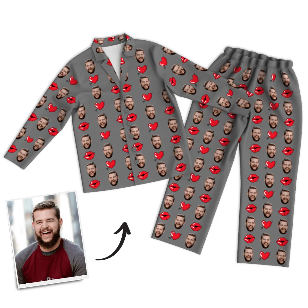 Custom Sleepwear Personalized Face Pajamas Gifts For Her