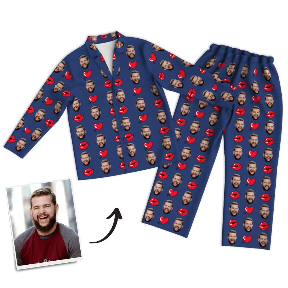 Custom Sleepwear Personalized Face Pajamas Gifts For Her