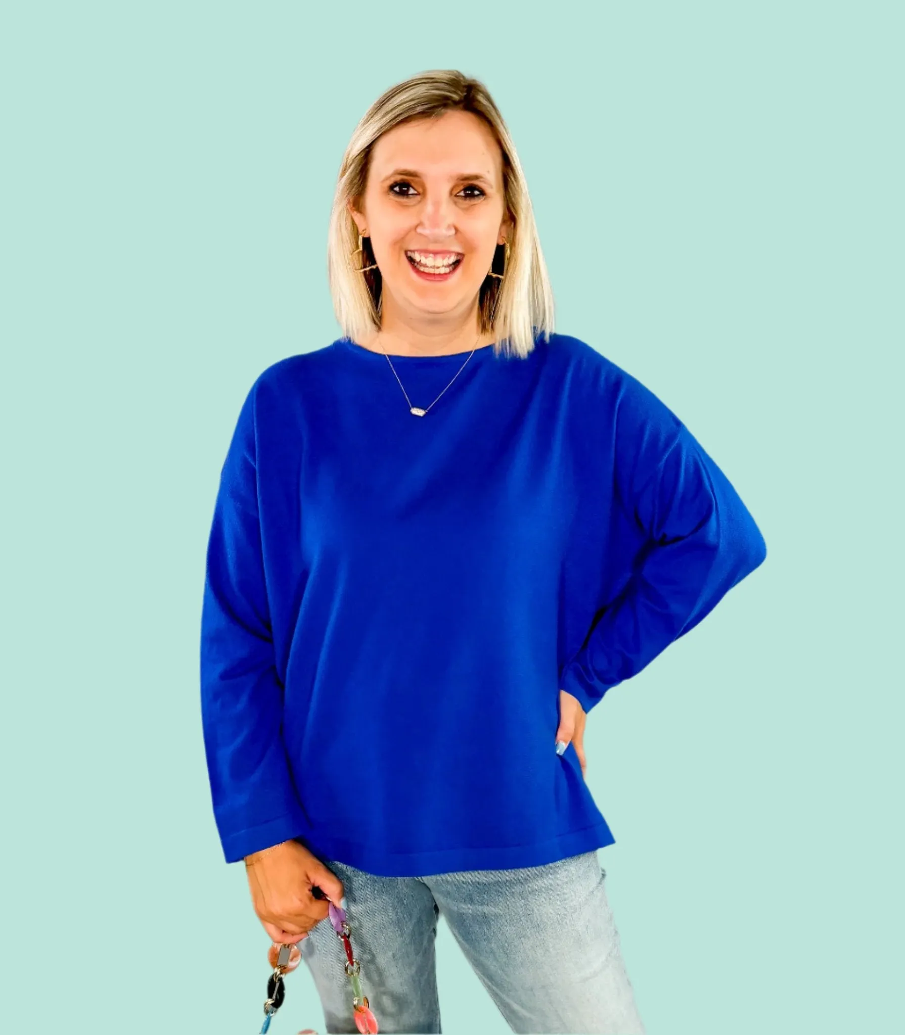 Eileen Electrique Bleu Sweater