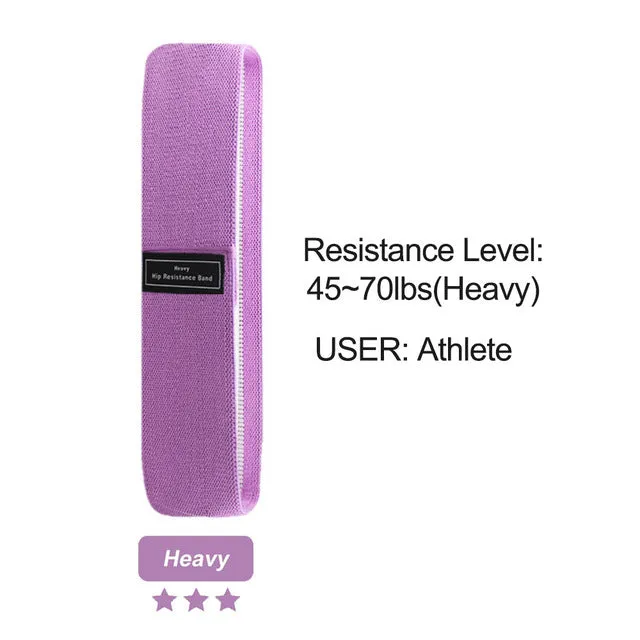 Elastic Fitness Belt Set