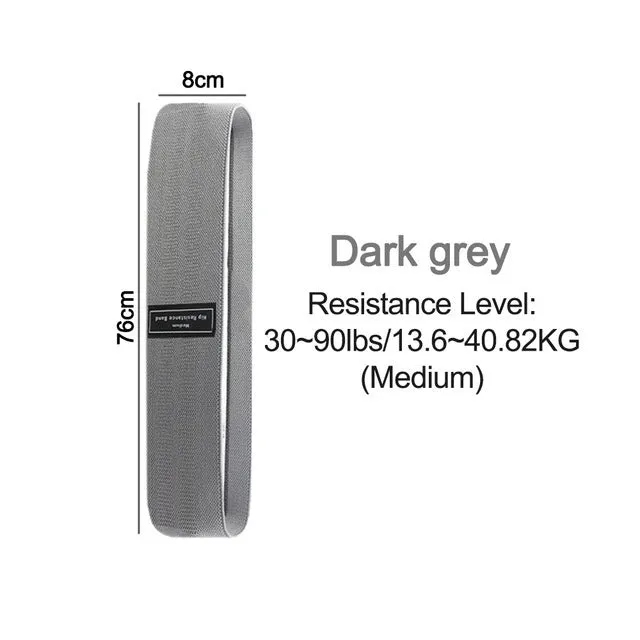 Elastic Fitness Belt Set