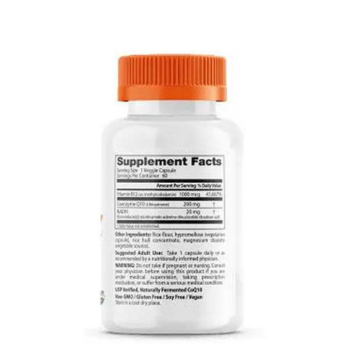 Energy   CoQ10 - NADH and B12 60 Veg Caps By Doctors Best