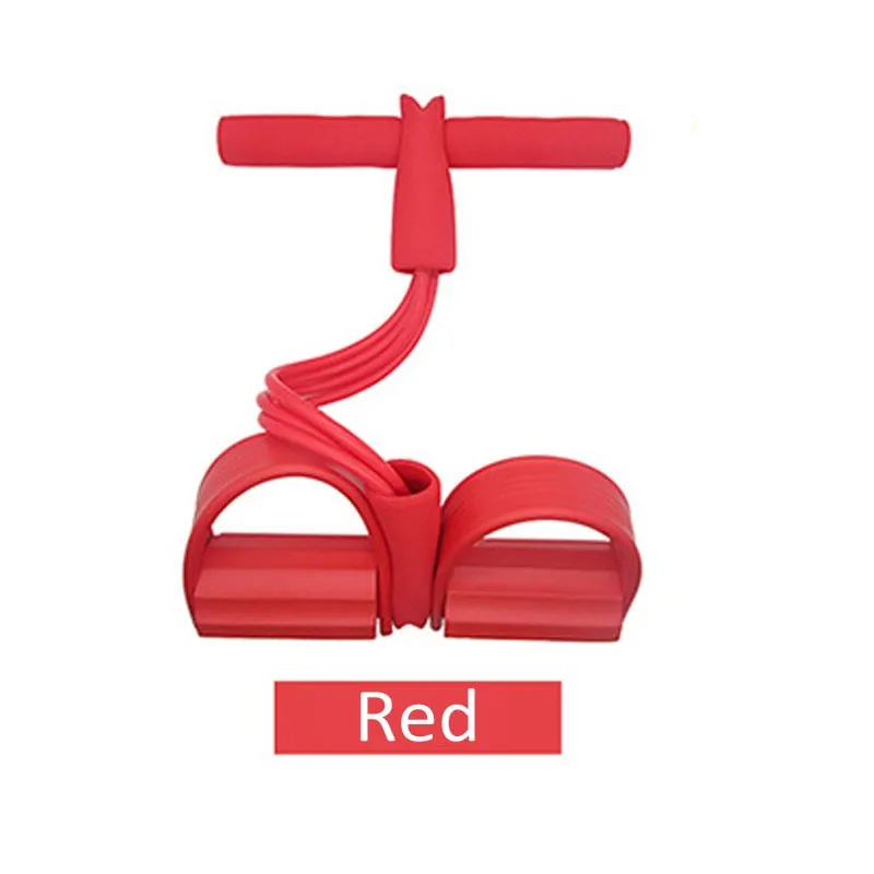 Fitness Resistance Bands 4 Resistance Elastic Pull Ropes