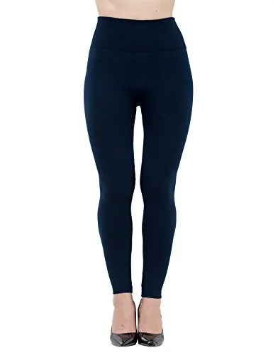 Fleece Lined Leggings for Women High Waist,6 Pack Elastic and Slimming