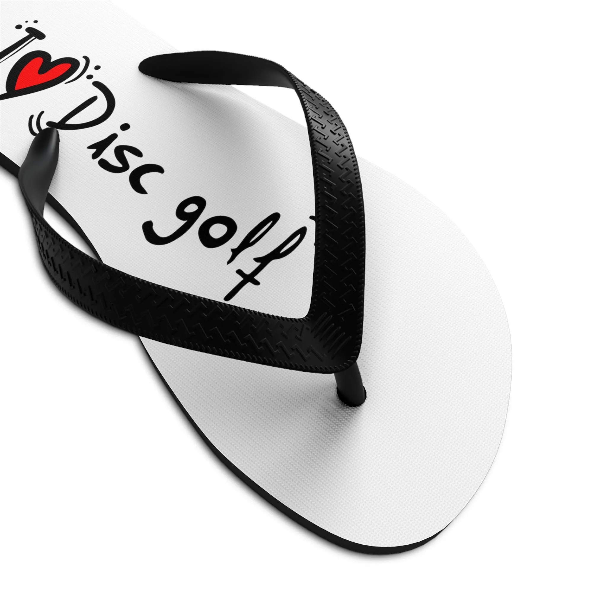 Flip-Flops - I LOVE DISC GOLF -Unisex  (S-M-L)