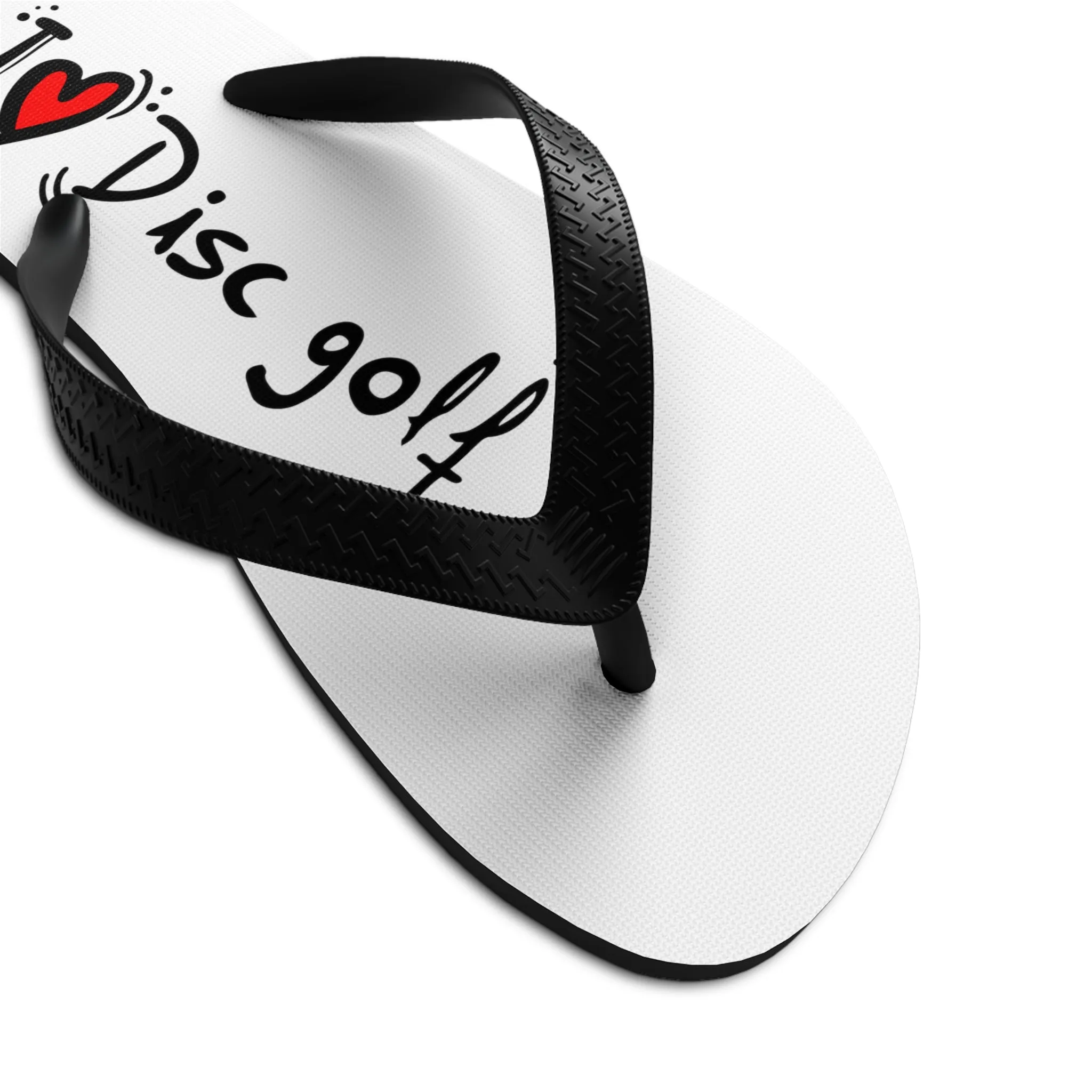 Flip-Flops - I LOVE DISC GOLF -Unisex  (S-M-L)