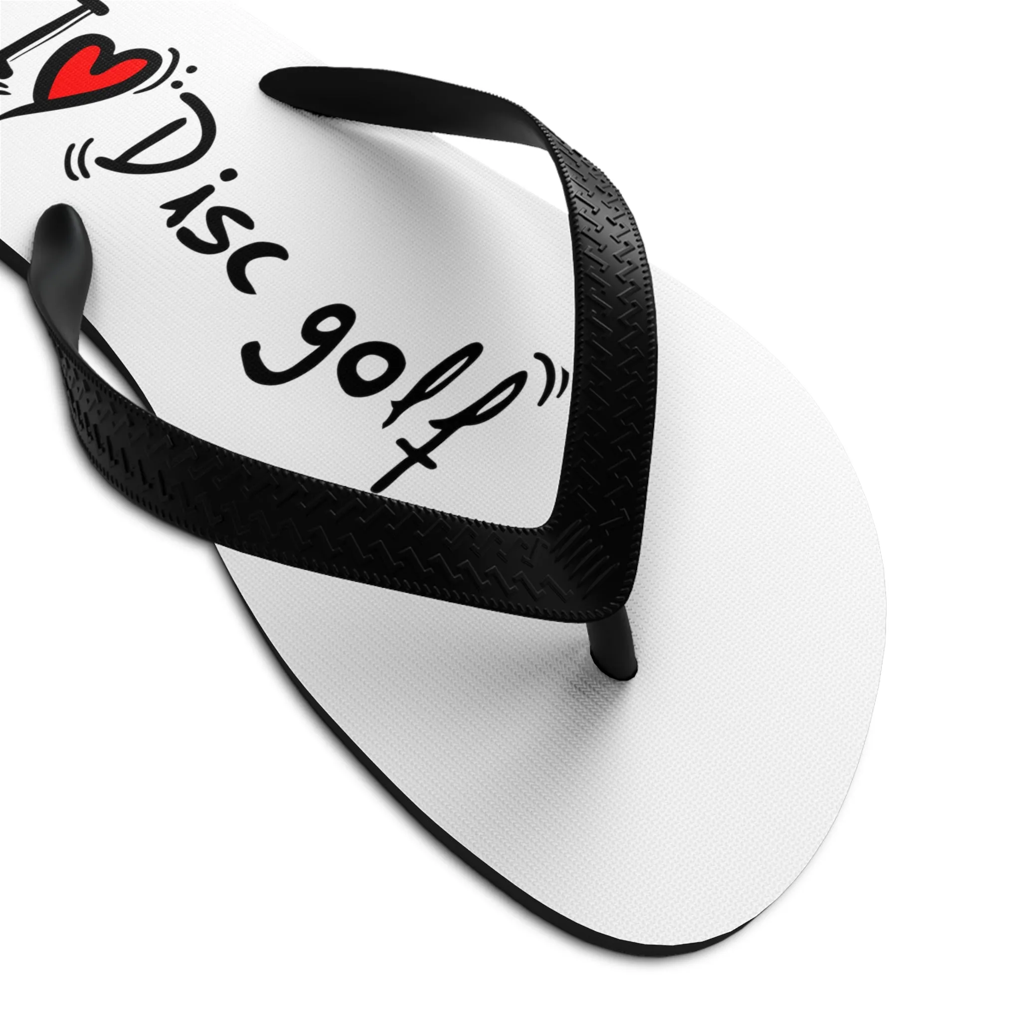Flip-Flops - I LOVE DISC GOLF -Unisex  (S-M-L)