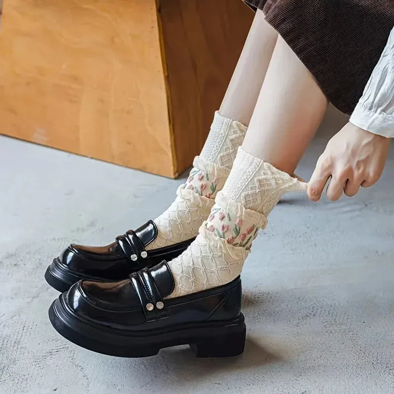 Floral Socks Set