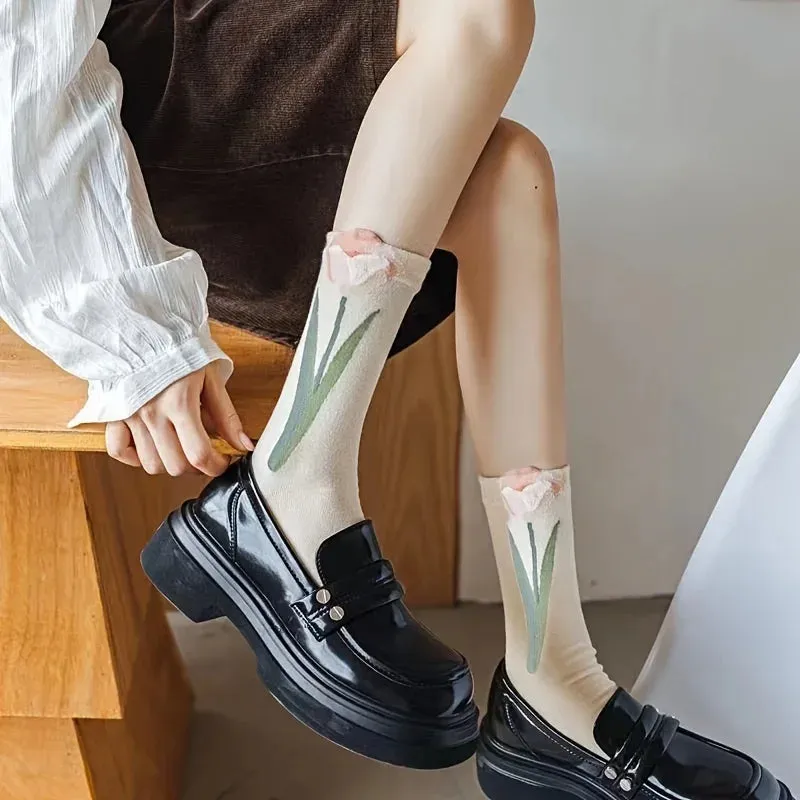 Floral Socks Set