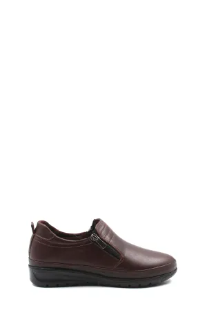 FST Genuine Leather Women's Casual Shoes 792ZA101-8753 Brown - Clondalkin