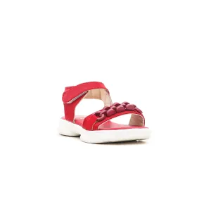 Girls Red Casual Sandal KD7412