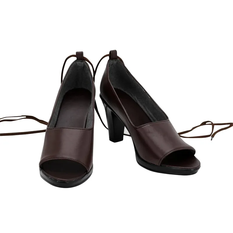 Gmae Azur Lane HMS Fiji Cosplay Shoes Boots Custom Made for Adult Men and Women Halloween Carnival