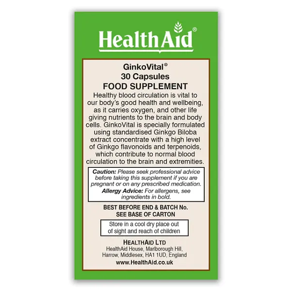 Health Aid - GinkoVital