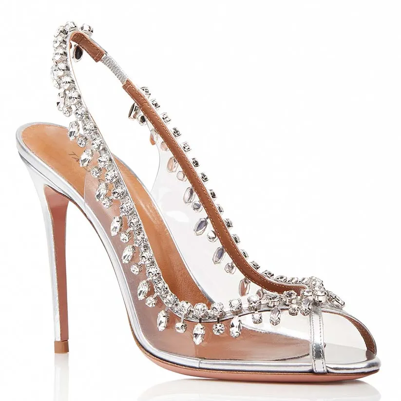 High Heel Open Toe  Cutout Sandals
