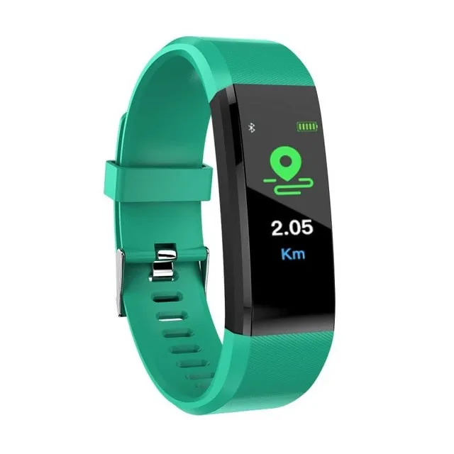 ID115 Plus Smart Bracelet Sport Bluetooth Wristband Heart Rate Monitor Watch Activity Fitness Tracker Smart Band PK Mi Band