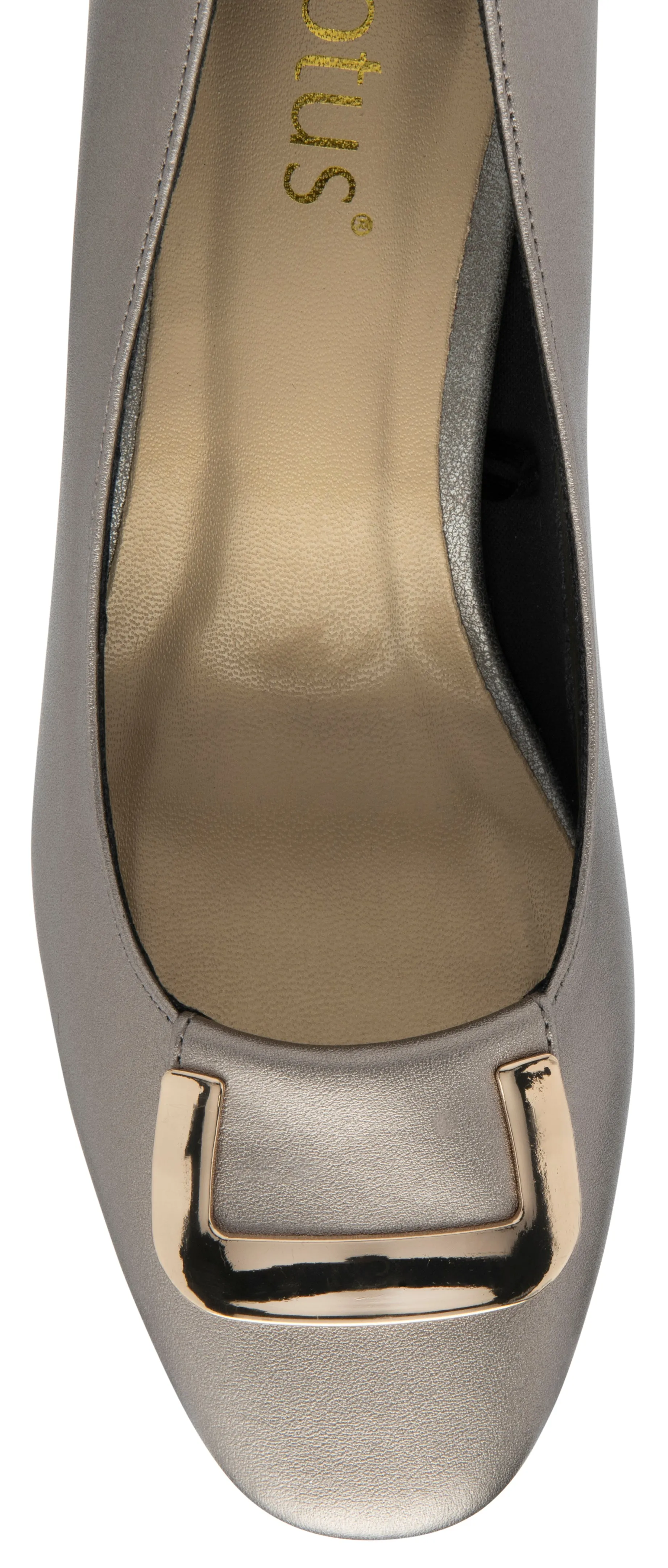 Lotus Occasion Wear shoe Aubrey ULS443 PEWTER