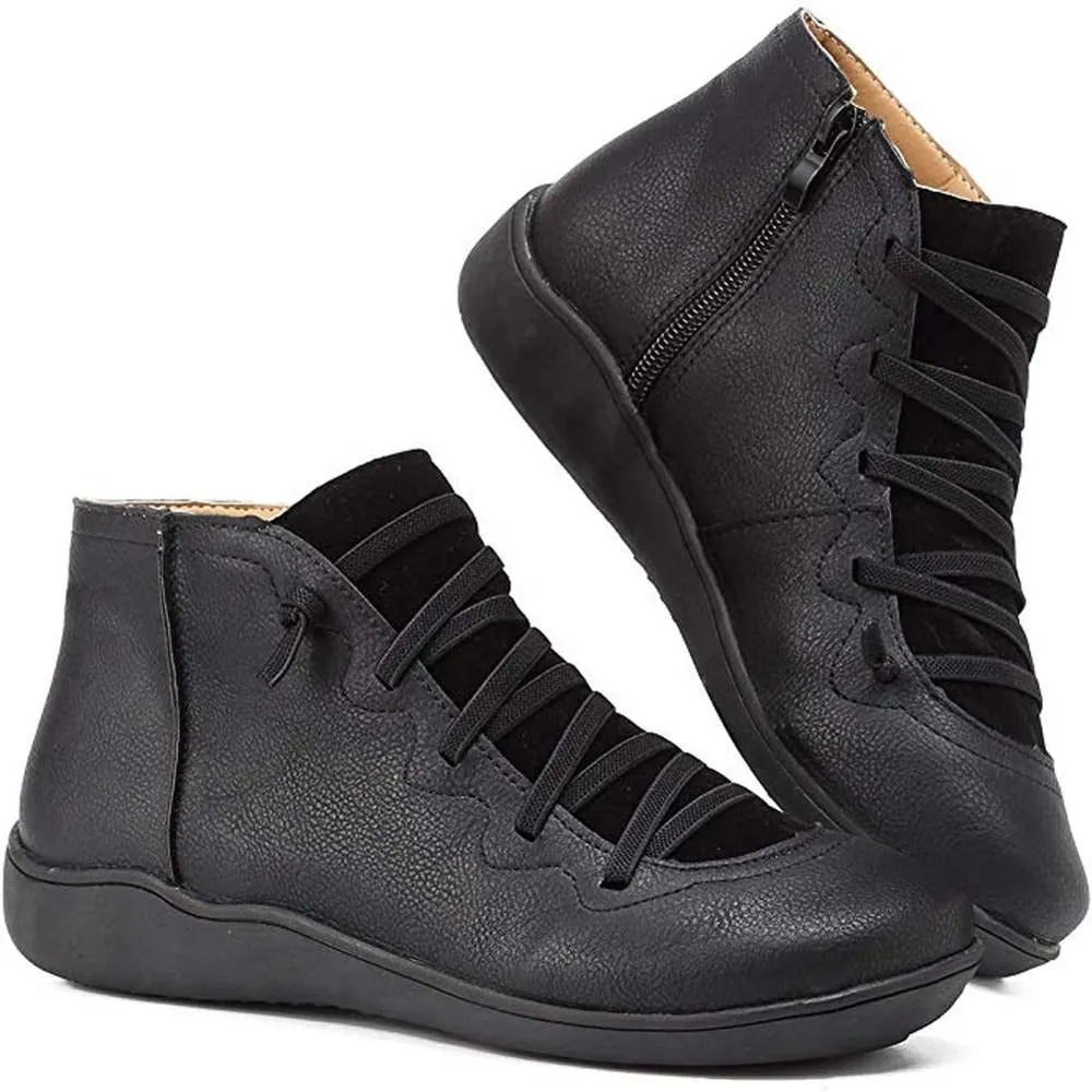 LuxeWalk Ankle Boots