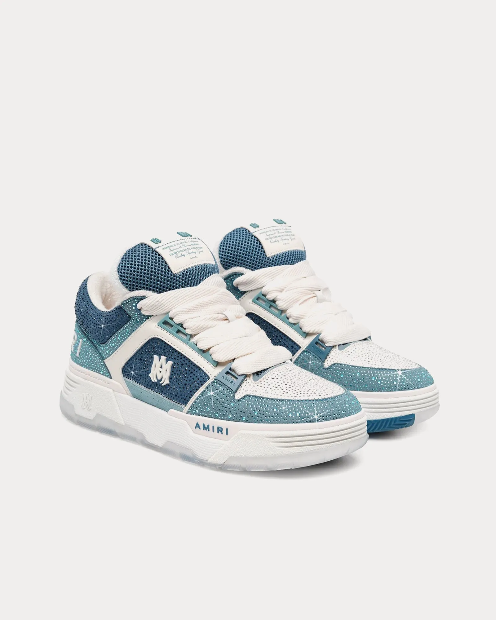 MA-1 Crystal Dusty Blue Low Top Sneakers