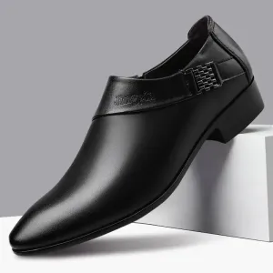 Men PU Leather Shoes Formal Dress Shoes for Men