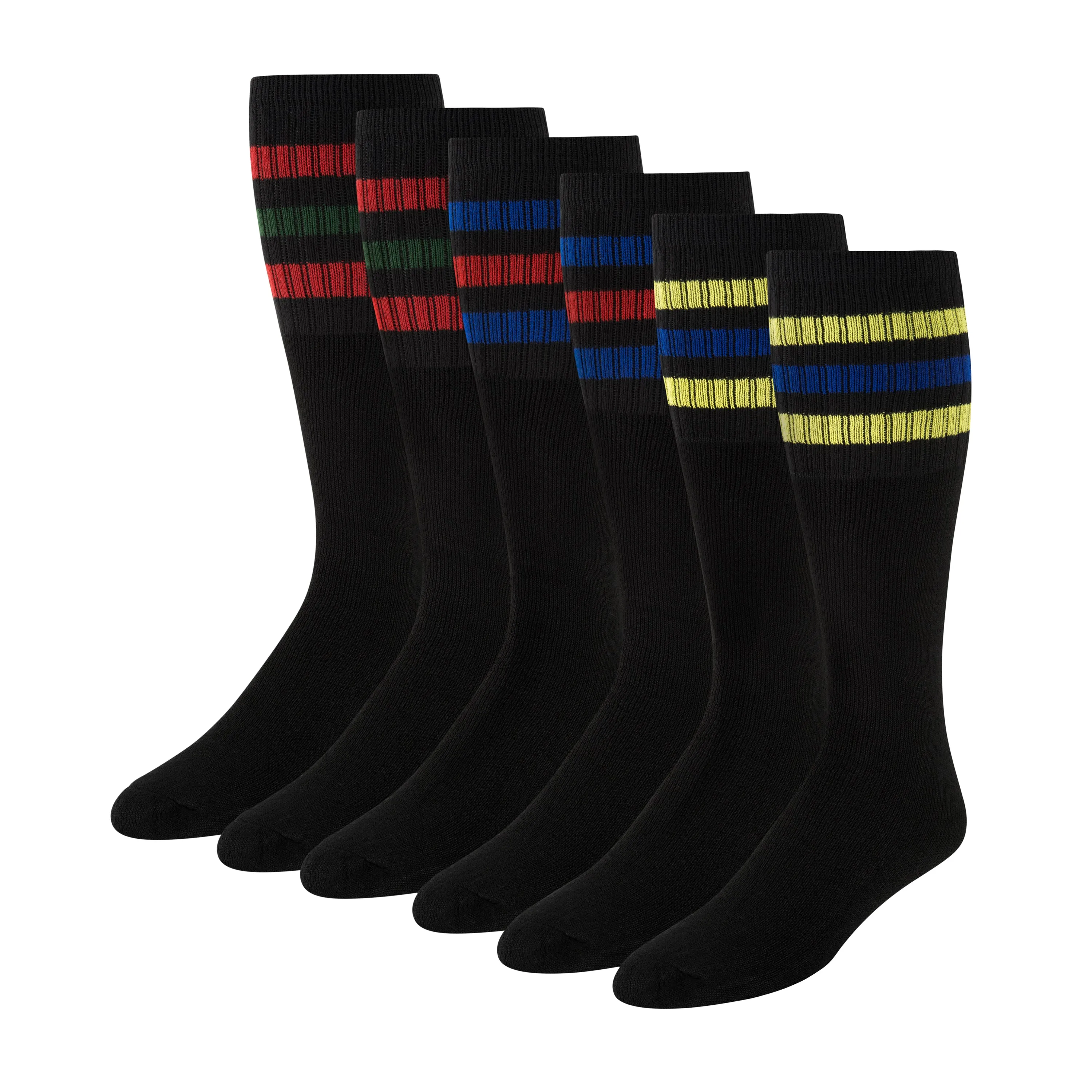 Men's 21" Tube Socks (6-Pair)