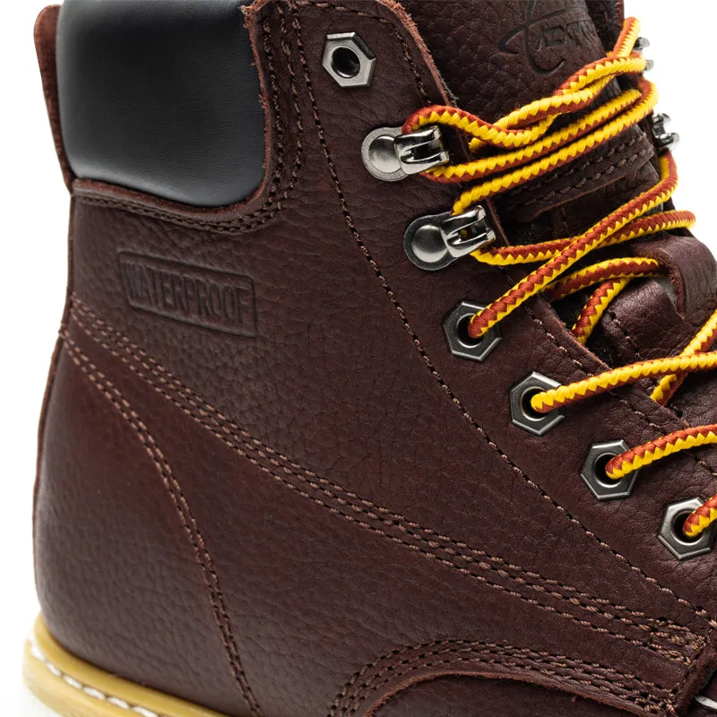 Men's 6" Waterproof Soft-toe Work Boots Light Weight 551