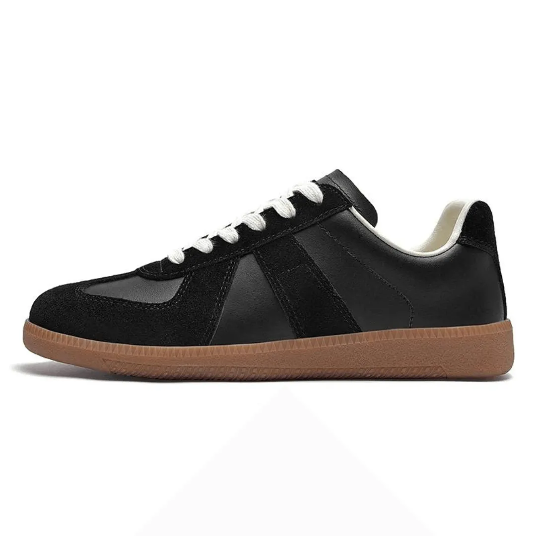 Men's Canvas Court Trainers